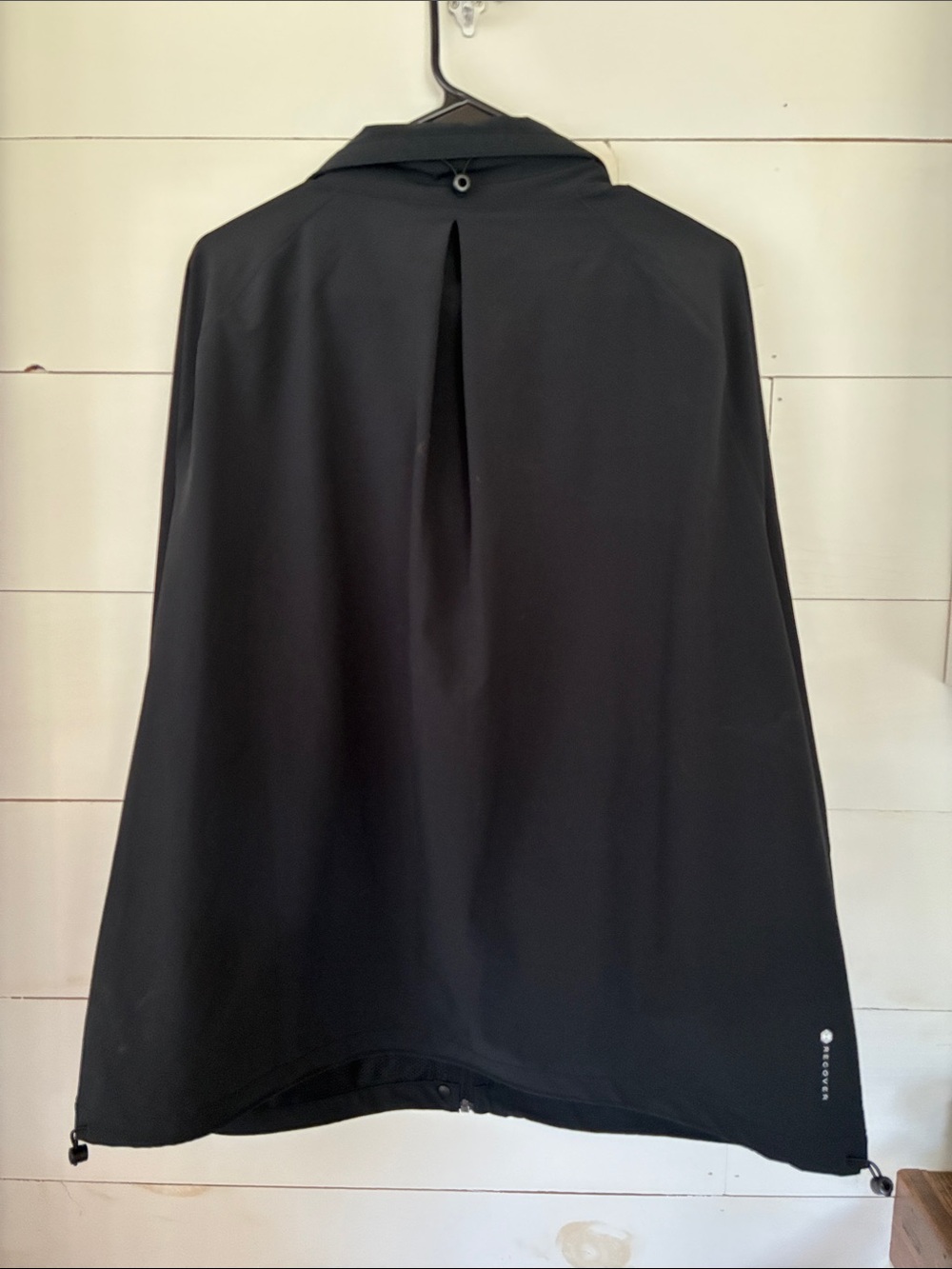 Under Armour Recover Woven Full Zip Black Jacket with Snap & Zip Placket Size 1X - Picture 3 of 8